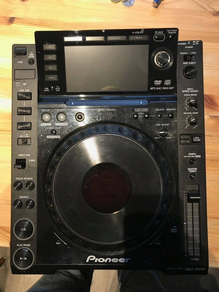 2x Pioneer CDJ-2000 MULTIPLAYER DJ SET  PAIR Inkl. ML Case - DJ-Technik & PA - Bild 2