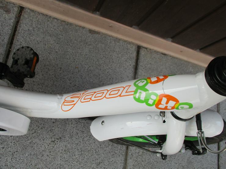 Bild 2: Kinderfahrrad 12 Zoll von Scool nixe in weiss Versand auch möglich
