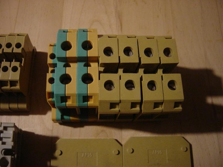 Weidmüller Durchgangs-Reihenklemme SAK-Reihe ca.50 Teile 2,5/16 mm²  - Elektroinstallationen - Bild 3
