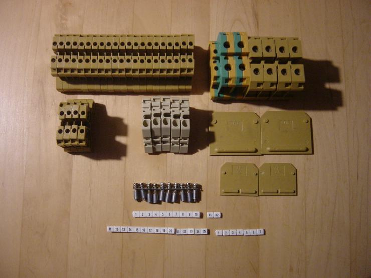 Weidmüller Durchgangs-Reihenklemme SAK-Reihe ca.50 Teile 2,5/16 mm²  - Elektroinstallationen - Bild 1