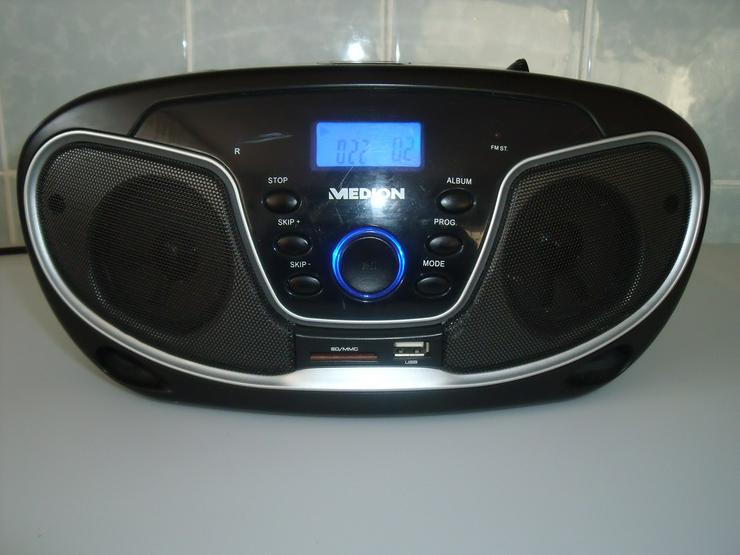 Tragbarer CD-Player mit Radio Stereoanlage Kompaktanlage
