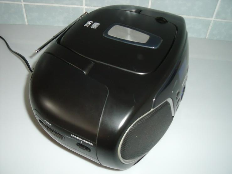 Bild 4: Tragbarer CD-Player mit Radio Stereoanlage Kompaktanlage