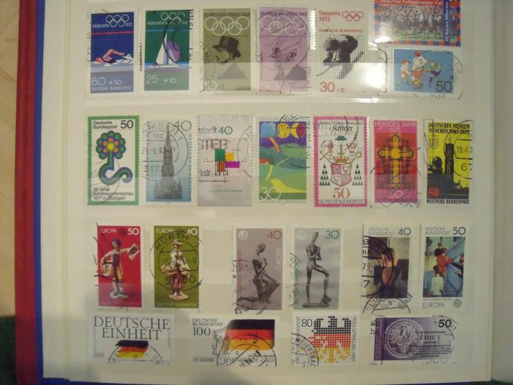 Bild 4: Samlung Post Briefmarken mit  Albom verschiedene Lande , Selten.