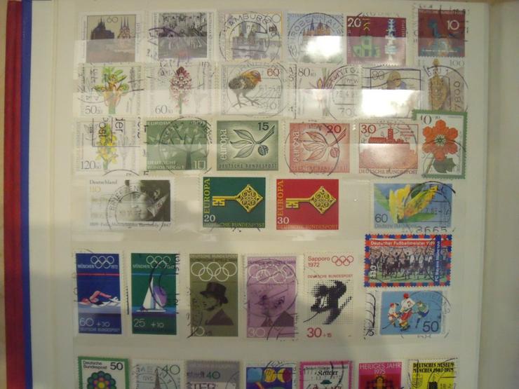 Bild 3: Samlung Post Briefmarken mit  Albom verschiedene Lande , Selten.