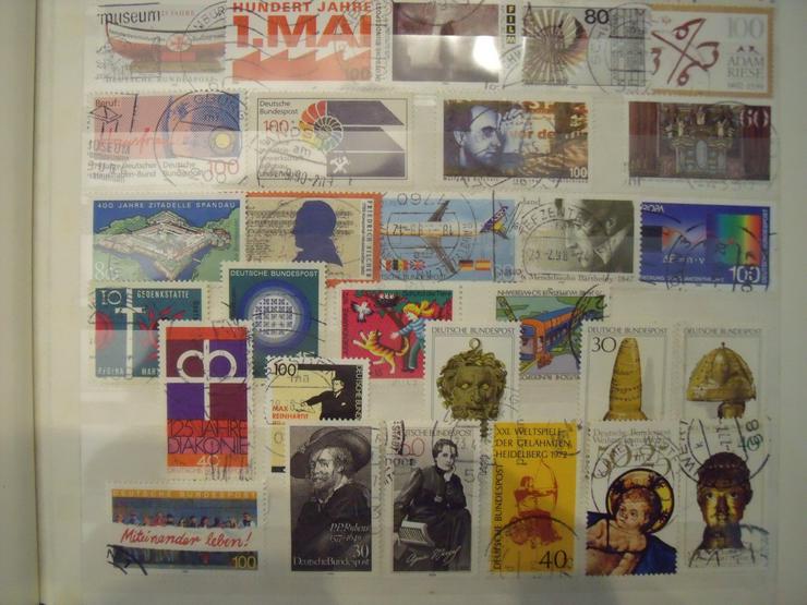 Bild 7: Samlung Post Briefmarken mit  Albom verschiedene Lande , Selten.