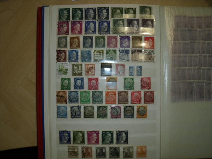 Samlung Post Briefmarken verschiedene Lande , Selten. Mit Albom. 