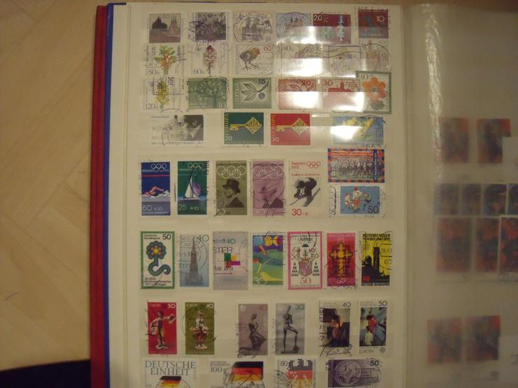 Bild 5: Samlung Post Briefmarken verschiedene Lande , Selten. Mit Albom. 