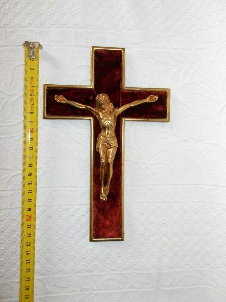 Messing Kruzifix Kreuz - Weitere - Bild 7