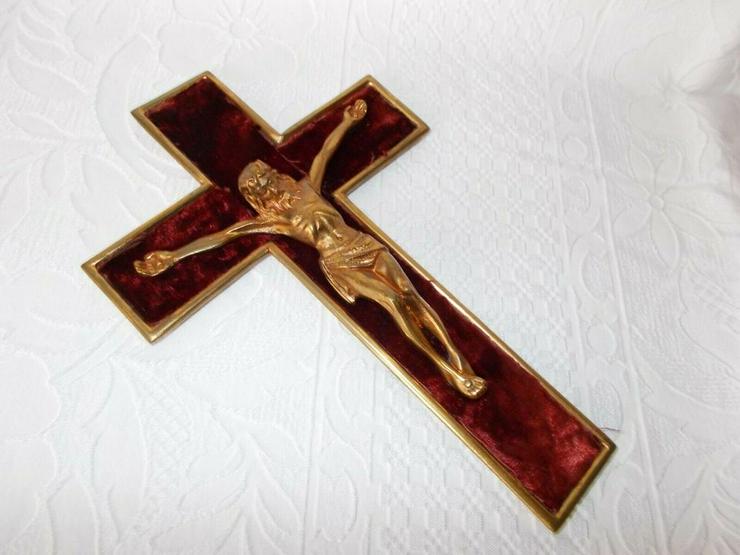 Messing Kruzifix Kreuz - Weitere - Bild 5