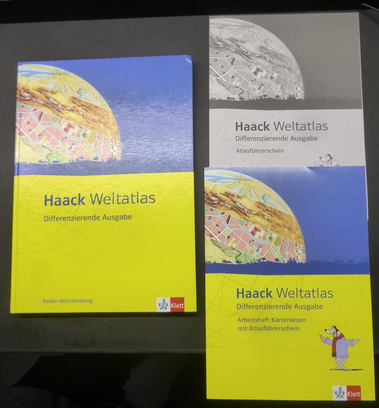 Bild 4: Haack Weltatlas Ausgabe für Baden-Württemberg + Arbeitsheft + Atlasführerschein