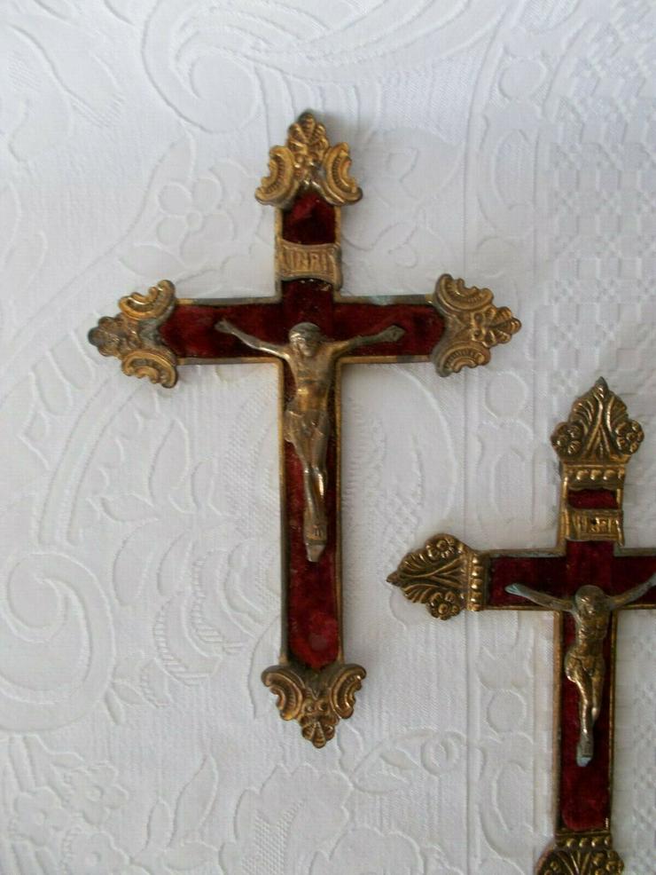 Bild 3: 3 x Jesus Kruzifix Kreuz 