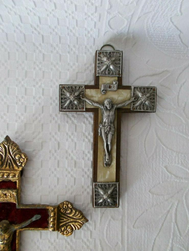Bild 5: 3 x Jesus Kruzifix Kreuz 