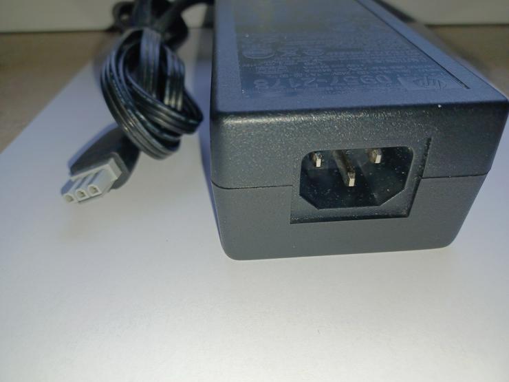 Bild 2: Original HP Druckerkabel, AC Netzadapter (3-Pin) und Netzkabel für HP-Drucker, (z.B. Photosmart)