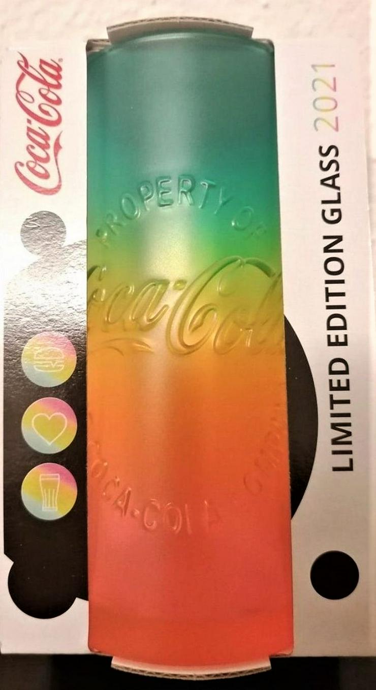 * NEU ⭐ McDonalds CocaCola Glas Regenbogen Rainbow ❤️ SCHWEIZ 2021 - Gläser - Bild 7