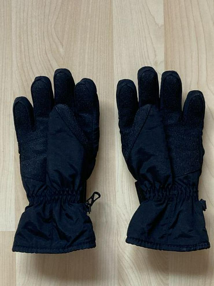 Finger Handschuhe gefüttert Gr. 5 schwarz - NEUWERTIG - Handschuhe - Bild 2