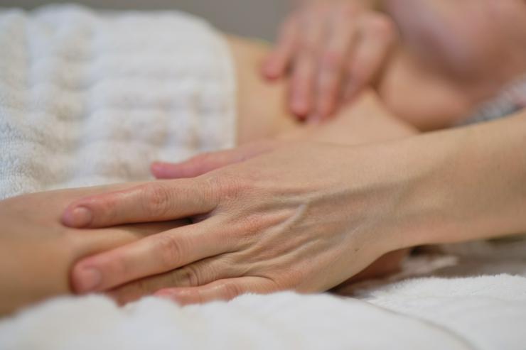 Bild 2: Präventive Lymphdrainage Massage