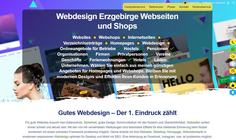 ⭐ Webseiten ab 199 € ⭐ Websites ⭐ Webshops ⭐ Internetseiten ⭐ Verzeichniseinträge ⭐ Homepages ⭐ Webdesign ⭐ Onlineangebote - Print & Werbung - Bild 2