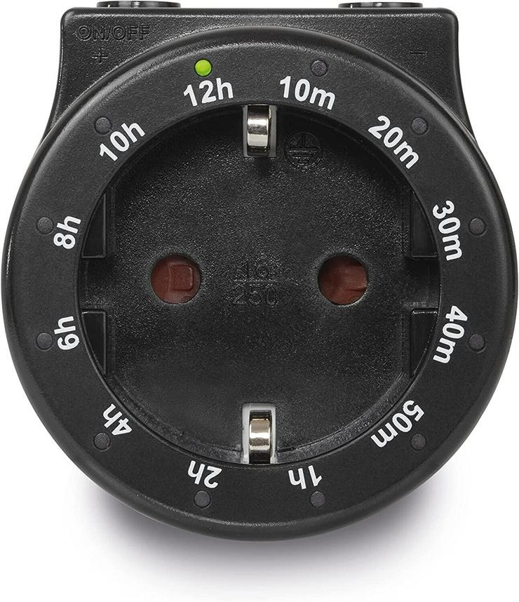 Countdown Zeitschaltuhr CT4, 230V, max 3500W, Timer Adapter Zwischen-Steckdose - Kabel & Stecker - Bild 7