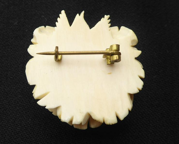 Bild 5: 3 teilige Set  Ring, Armband und Brosche mit Zertifikataus Elfenbein