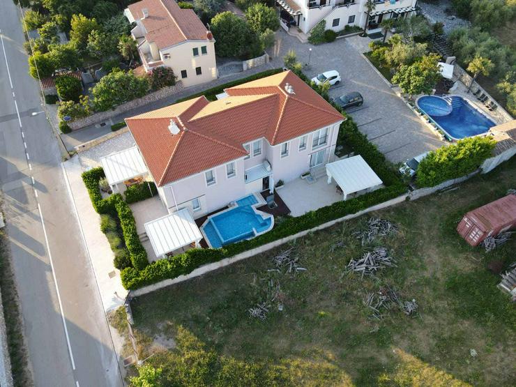 Urlaub auf der Insel Krk, tierfreundliches Ferienhaus mit Pool in Linardici