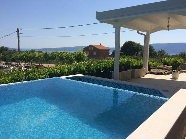 Urlaub auf der Insel Krk, tierfreundliches Ferienhaus mit Pool in Linardici - Ferienwohnung Kroatien - Bild 3