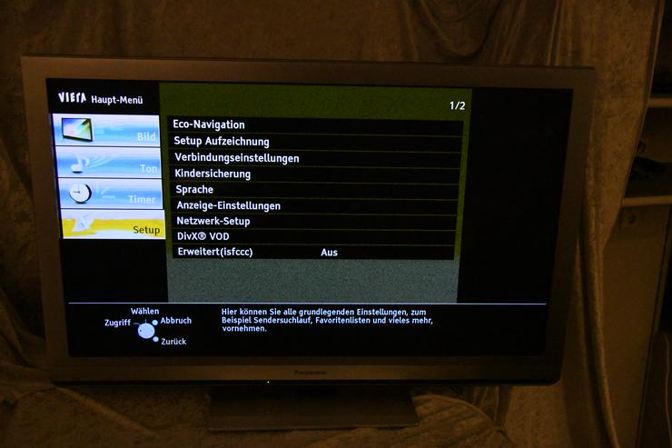 Panasonic Fernsehgerät TX-P42GW3 Plasma TV HD Fernseher 42 Zoll - 25 bis 45 Zoll - Bild 3
