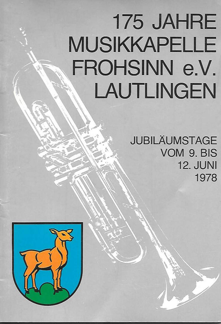 Jubiläum 175 Jahre Musikkapelle Frohsinn Lautlingen