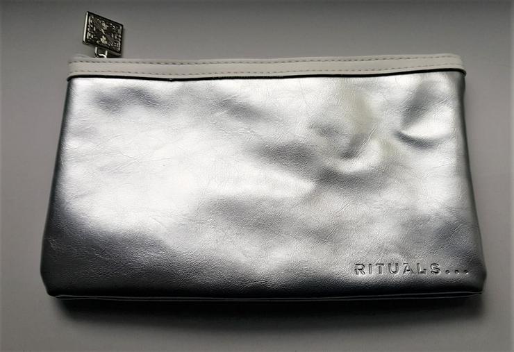 NEU ⭐ Rituals… Kosmetik Täschchen ❤️ Silber rosa gefüttert - Taschen & Rucksäcke - Bild 1