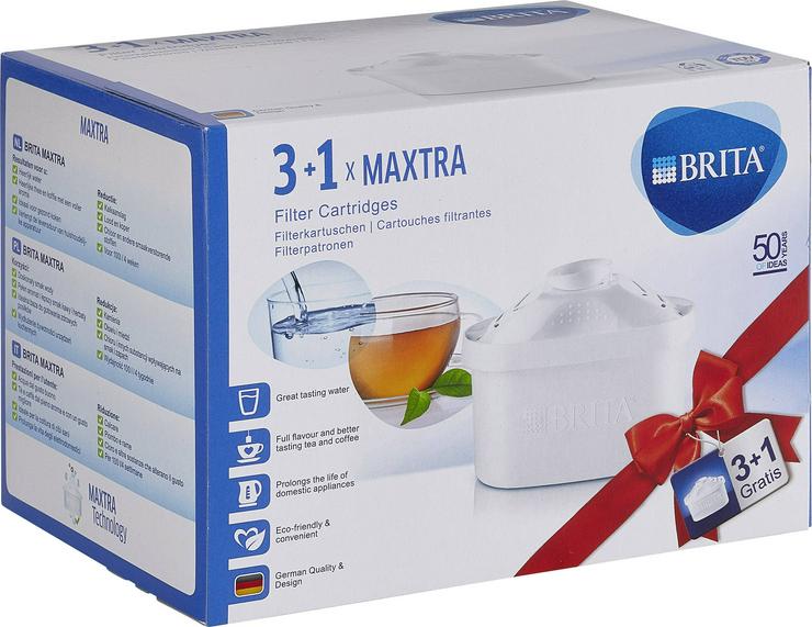 NEU ⭐ 4 Brita Maxtra Filterkartuschen ❤️ mit KRUG (grau) s.g. Zustand ⭐ - weitere Küchenkleingeräte - Bild 1