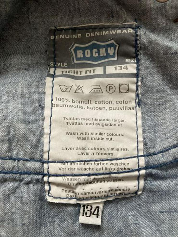 Jeans Gr. 134 Tight Fit, von Rocky - UNGETRAGEN - Größen 134-140 - Bild 8
