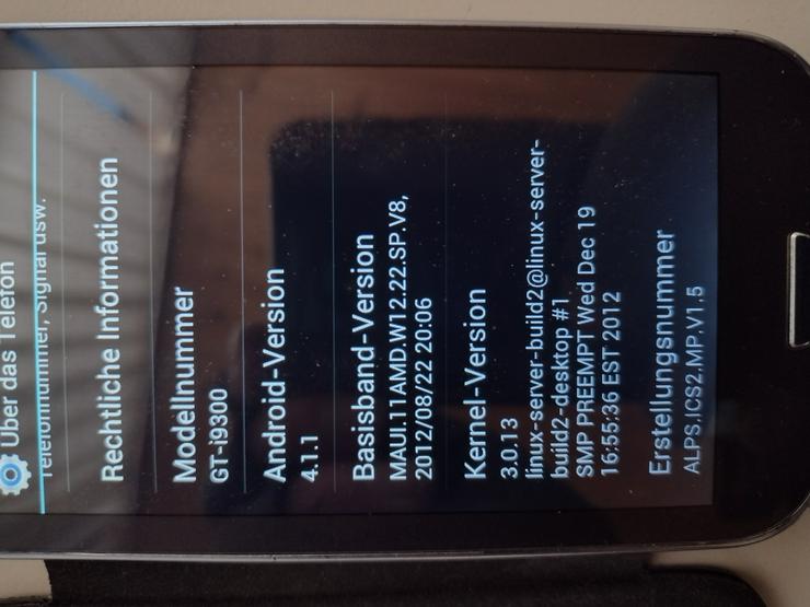 Bild 6: Smartphone Samsung Galaxy S3, 4,8 Zoll, 1064MB RAM, int.64000MB, second hand