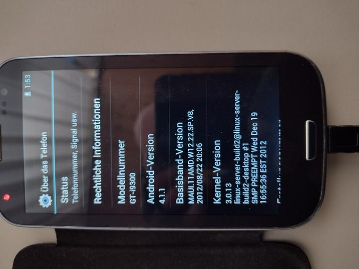 Bild 5: Smartphone Samsung Galaxy S3, 4,8 Zoll, 1064MB RAM, int.64000MB, second hand
