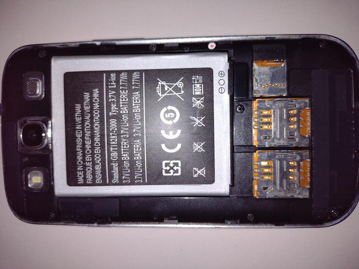 Bild 3: Smartphone Samsung Galaxy S3, 4,8 Zoll, 1064MB RAM, int.64000MB, second hand