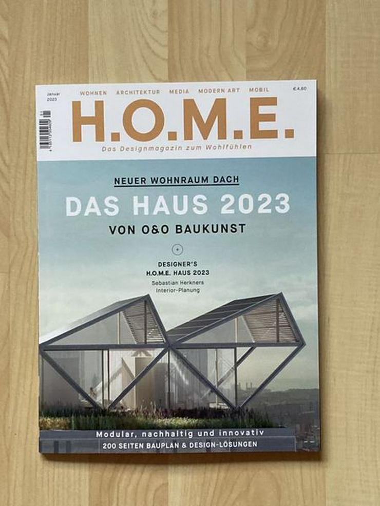 H.O.M.E. HOME Wohnmagazin Januar 2023 – UNGELESEN - Zeitschriften & Zeitungen - Bild 1