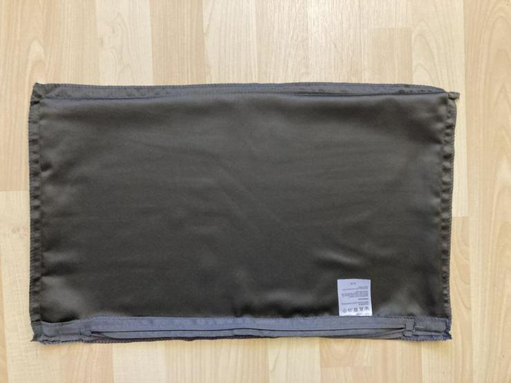 UNBENUTZT Kissenbezug Kissenhülle dunkelgrau ca. 48 x 29 cm - Dekokissen & Bezüge - Bild 7