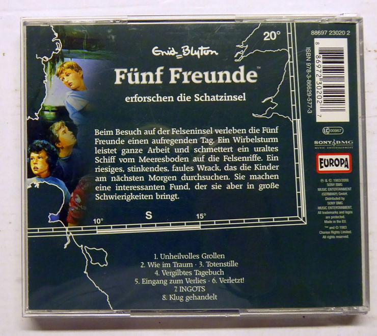 5 Freunde Audio Hörspiel-CD  Nr. 20, 5 Freunde erforschen die Schatzinsel, - CD - Bild 3