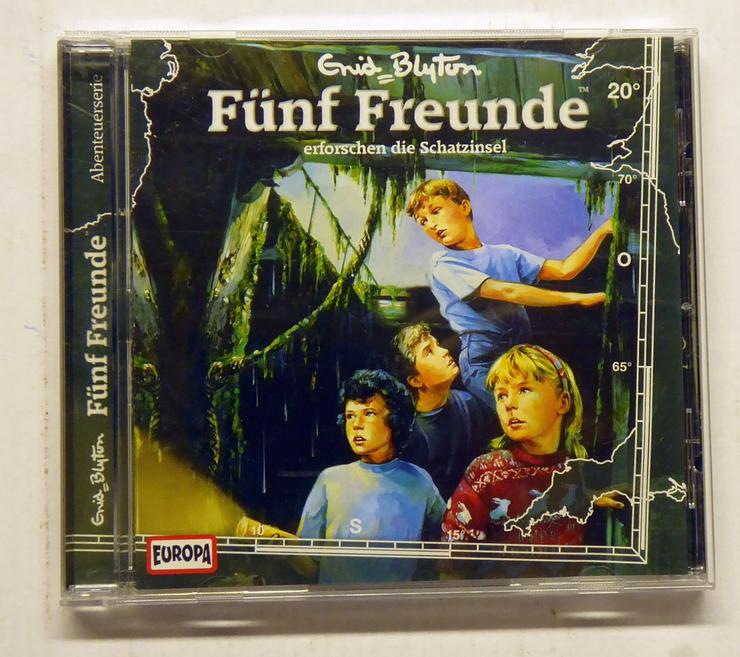 Bild 1: 5 Freunde Audio Hörspiel-CD  Nr. 20, 5 Freunde erforschen die Schatzinsel,