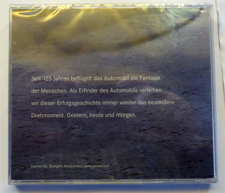 Bild 2: Daimler Hörbuch CD  125 Jahre. Auf den Spuren der Erfinder des Automobils. 