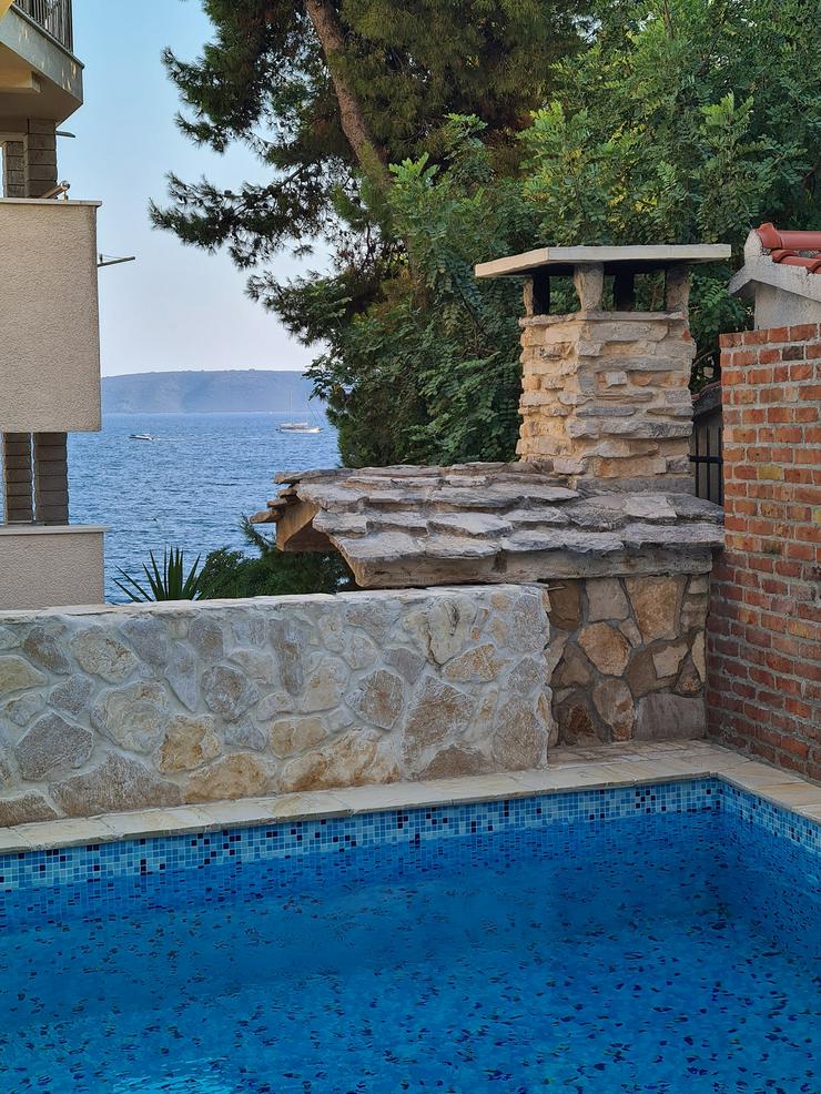 Familienfreundliche direkt am Meer gelegene Ferienwohnung mit Pool in Okrug Gornji, Insel Ciovo bei Trogir, Dalmatien - Ferienwohnung Kroatien - Bild 6