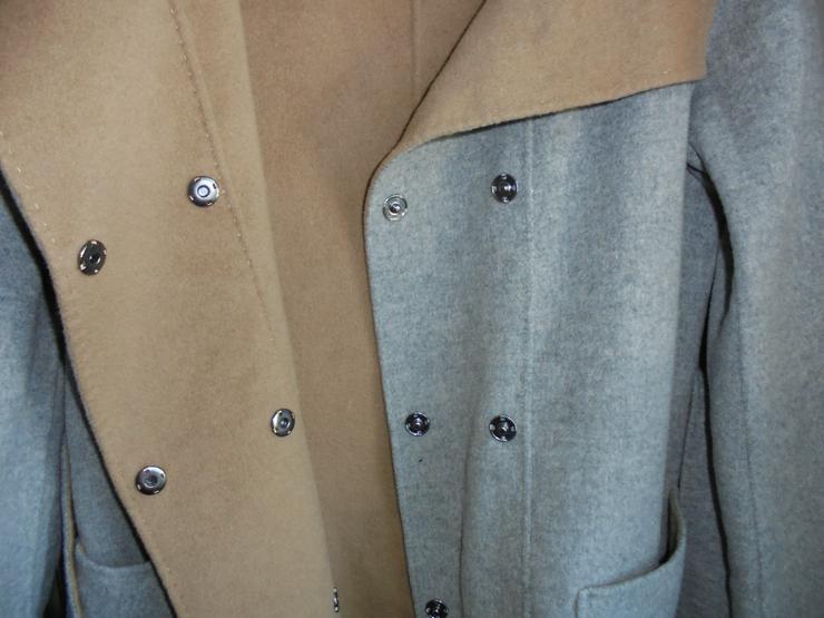 Bild 5: Damen Winterjacke Longjacke grau Gr. M/L