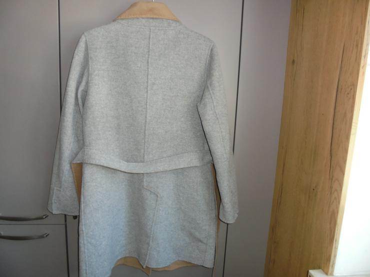 Bild 4: Damen Winterjacke Longjacke grau Gr. M/L