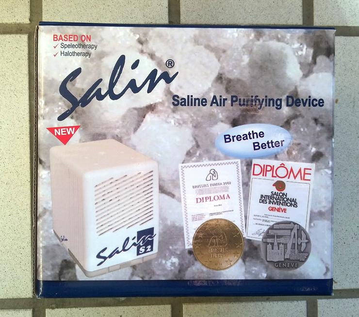 Bild 4: SALIN S2 Salzluftgerät, Luftreiniger/ Inhalator NEU