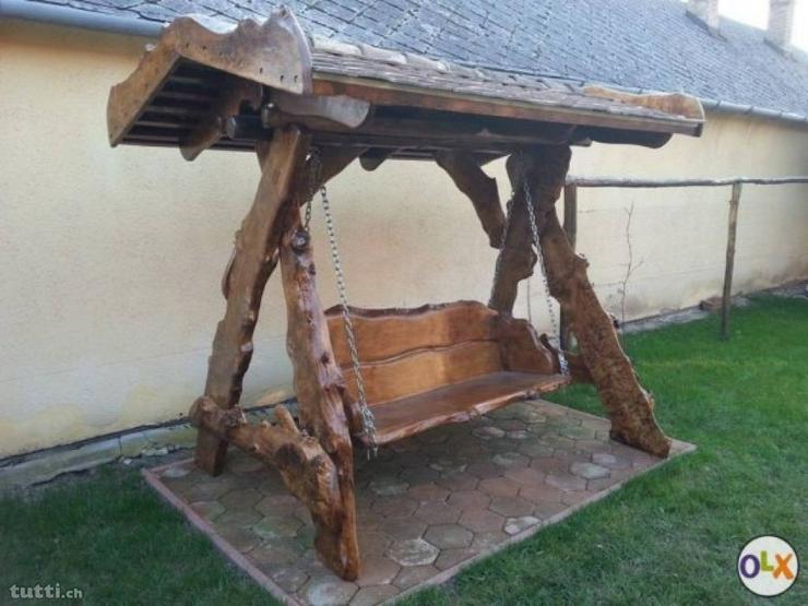 Rustikale Holzmöbel, Garnituren für Garten, Terrasse!
