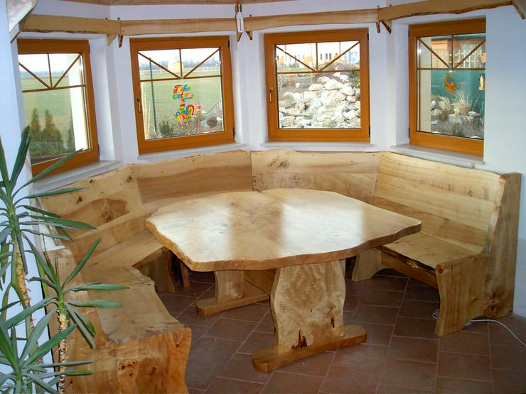 Bild 9: Rustikale Holzmöbel, Garnituren für Garten, Terrasse!