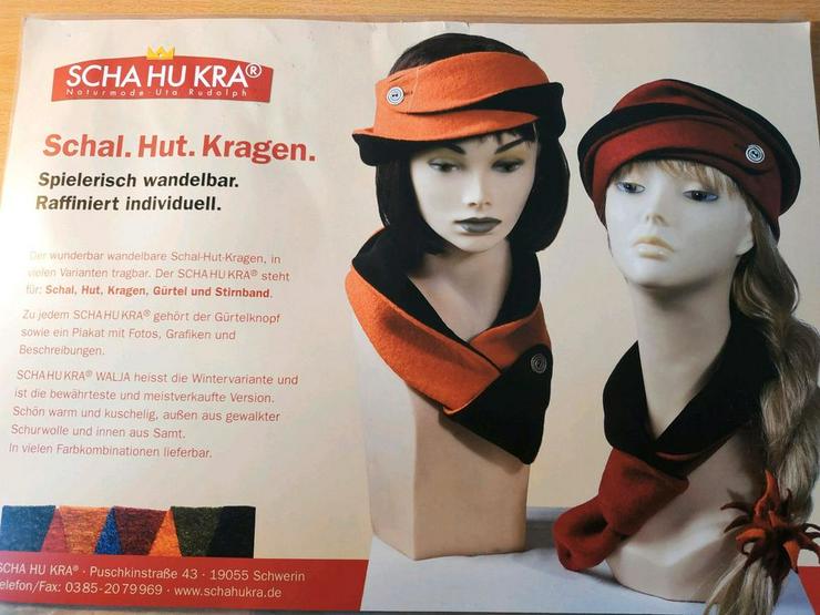 SCHAHUKRA Schal Hut Kragen Stirnband Gürtel  - Schals & Tücher - Bild 1