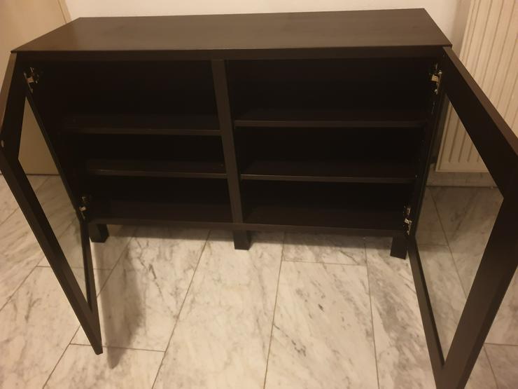 Bild 2: Modernes Sideboard - dunkelbraun matt = 49,--€