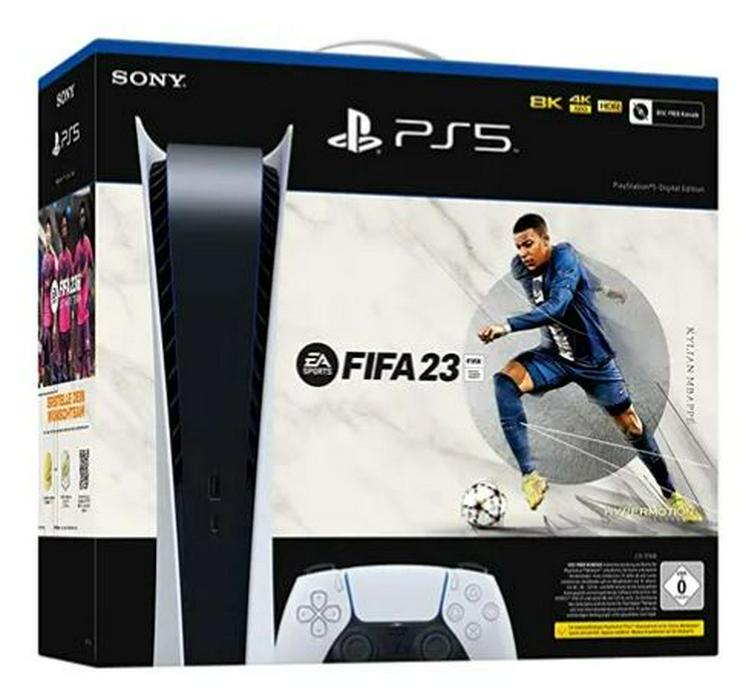 Playstation 5 digital Edition ohne Laufwerk inclusive Fifa 23 PS5