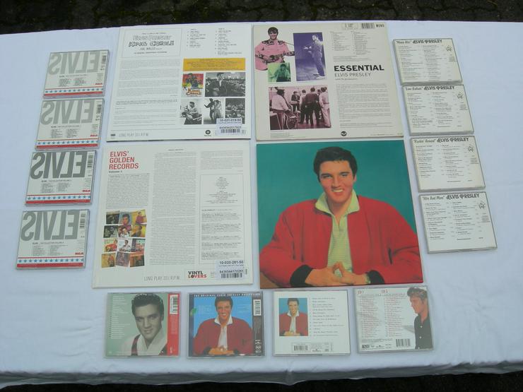 Bild 12: Elvis Presley Vinyl-LPs und CDs in Bestzustand