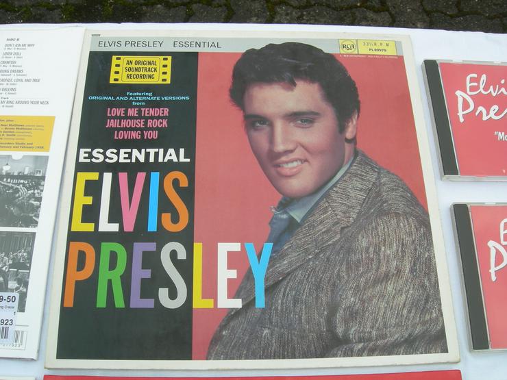 Bild 7: Elvis Presley Vinyl-LPs und CDs in Bestzustand