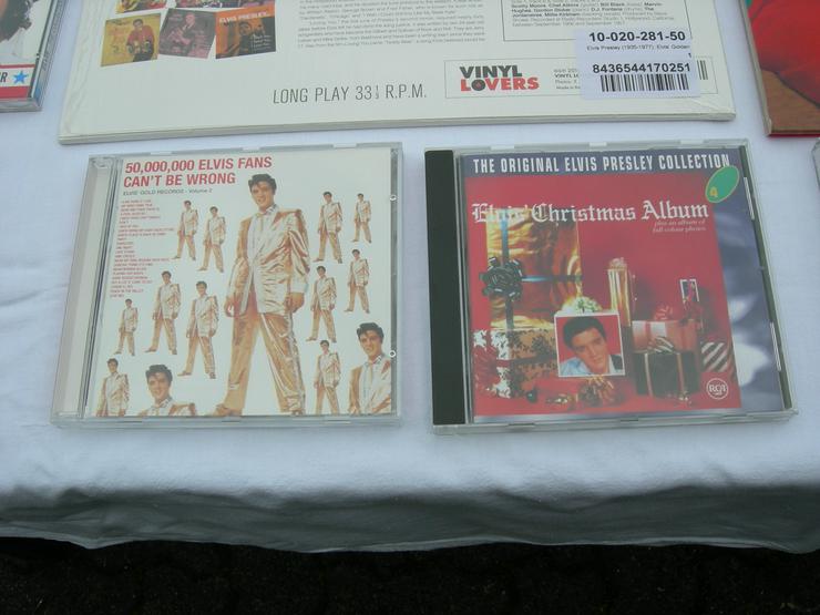Bild 10: Elvis Presley Vinyl-LPs und CDs in Bestzustand